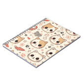 Carnet Cute Chat simple chaton Motif (Côté gauche)