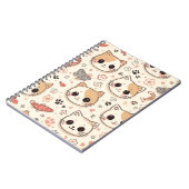 Carnet Cute Chat simple chaton Motif (Côté gauche)