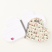 Carnet Cute Chat simple chaton Motif (Intérieur)
