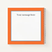 Carnet Cute chef perroquet amateurs de cuisines (Dos)