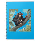 Carnet Cute Chimpanzé (Devant)