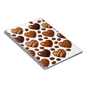 Carnet Cute Chocolate Hearts Notebook - Candy Love Journa (Côté Droit)