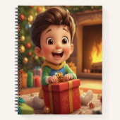Carnet Cute Christmas Kid Gift Notebook (Devant)