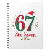 Carnet Cute Christmas Meme Six Seven 67 6 7 Holiday (Devant)