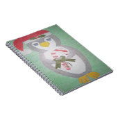 Carnet Cute Christmas Penguin (Côté Droit)