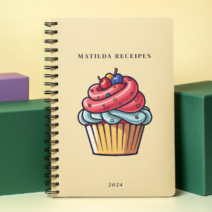 Carnet Cute Cupcake Pâtisserie Chef boulangerie Dessert S