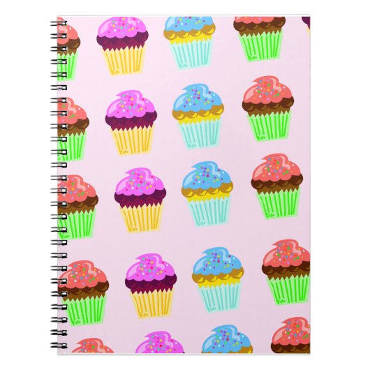 Carnet Cute Cupcakes Deluxe Motif (Devant)