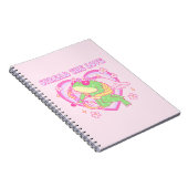 Carnet Cute Cupid Frog - Étaler l'amour (Côté Droit)