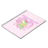 Carnet Cute Cupid Frog - Étaler l'amour (Côté gauche)