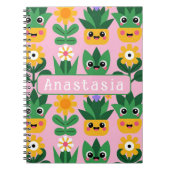 Carnet Cute Customizable Pot Plant Print (Devant)