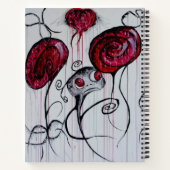 Carnet Cute & Déplaisante Créature Goth Whimsical Art (Dos)