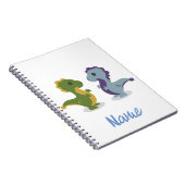 Carnet Cute Dinosaur Paire Thunder_Cove (Côté Droit)