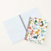 Carnet Cute Dinosaur Personnalisé (Intérieur)