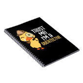 Carnet Cute Duck Détective Animal Humour Duck Lover (Côté Droit)