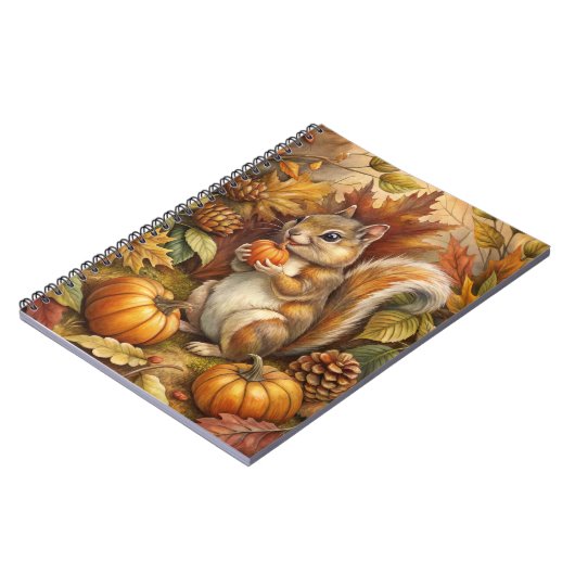 Carnet Cute écureuil (Côté gauche)