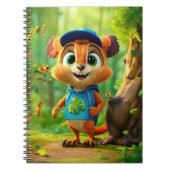 Carnet Cute écureuil (Devant)