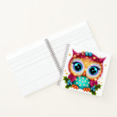 Carnet Cute et adorable Kawaii Baby Owl (Intérieur)
