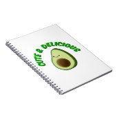 Carnet Cute Et Délicieux Avocado (Côté Droit)