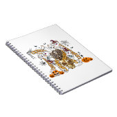 Carnet Cute et drôle Éffrayant Malin Chats (Côté Droit)