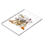 Carnet Cute et drôle Éffrayant Malin Chats (Côté gauche)