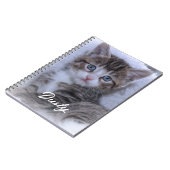 Carnet Cute Family Kitten Photo (Côté gauche)