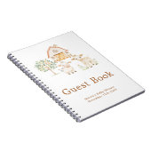 Carnet Cute Farm Barn Baby Shower Guest Book (Côté Droit)