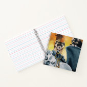 Carnet Cute Ferret Keys Cherub (Intérieur)