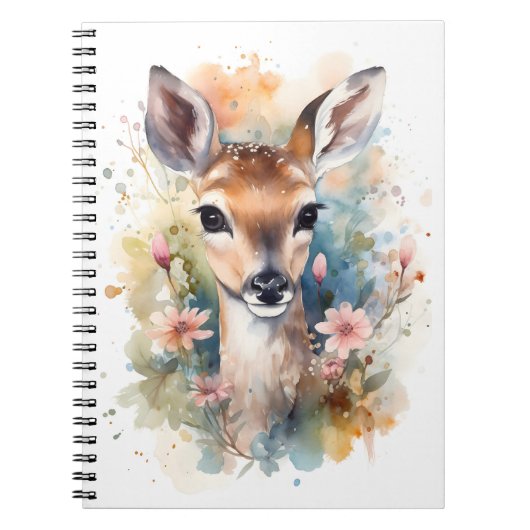 Carnet Cute Forest Baby Chers pintes Nursery Art (Devant)