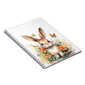 Carnet Cute Forest bébé lapin Pintes Nursery Art (Côté Droit)