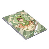 Carnet Cute Froggy Coffee Tale Design (Côté Droit)
