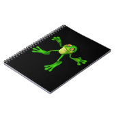 Carnet Cute Froggy verte (Côté gauche)