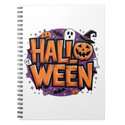 Carnet Cute funny halloween (Devant)