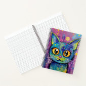 Carnet Cute Funny Kitty Cat Mixed Media Animal Pet (Intérieur)