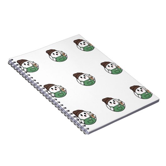 Carnet Cute Ghost Coffee Notebook (Côté Droit)