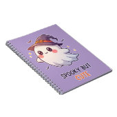 Carnet Cute Ghost Witch Halloween Spooky Cute (Côté Droit)