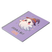 Carnet Cute Ghost Witch Halloween Spooky Cute (Côté gauche)