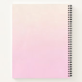 Carnet Cute Giraffe Aquarelle Maman & Bébé (Dos)