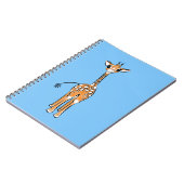 Carnet Cute Giraffe drawing, safari animals (Côté gauche)