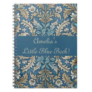 Carnet Cute Girl Floral Art Nouveau Fond d'écran Motif