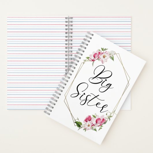 Carnet Cute Grande Soeur (À l'intérieur)