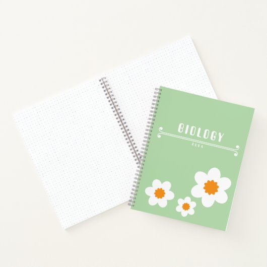 Carnet Cute green Notebook (Intérieur)