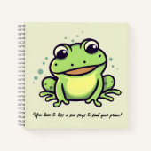 Carnet Cute grenouille (Devant)