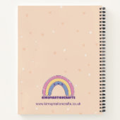 Carnet Cute Halloween Ghostie Notebook, Back to School (Dos)