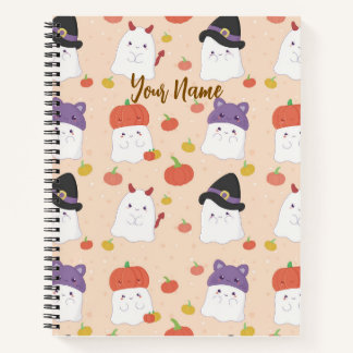 Carnet Cute Halloween Ghostie Notebook, Back to School