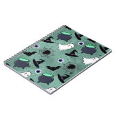 Carnet Cute Halloween Motif sans couture (Côté gauche)