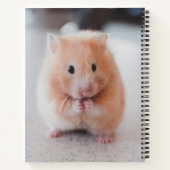 Carnet Cute Hamster Aimer Animaux (Dos)