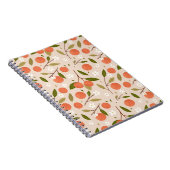 Carnet Cute Hand-drawn Orange Blossom Seamless Pattern (Côté Droit)