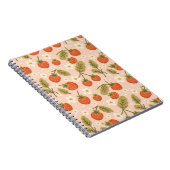 Carnet Cute Hand-drawn Red Strawberry Seamless Pattern (Côté Droit)