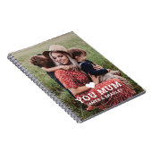 Carnet Cute Heart Love You Maman's Day Photo (Côté Droit)