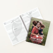 Carnet Cute Heart Love You Maman's Day Photo (Intérieur)